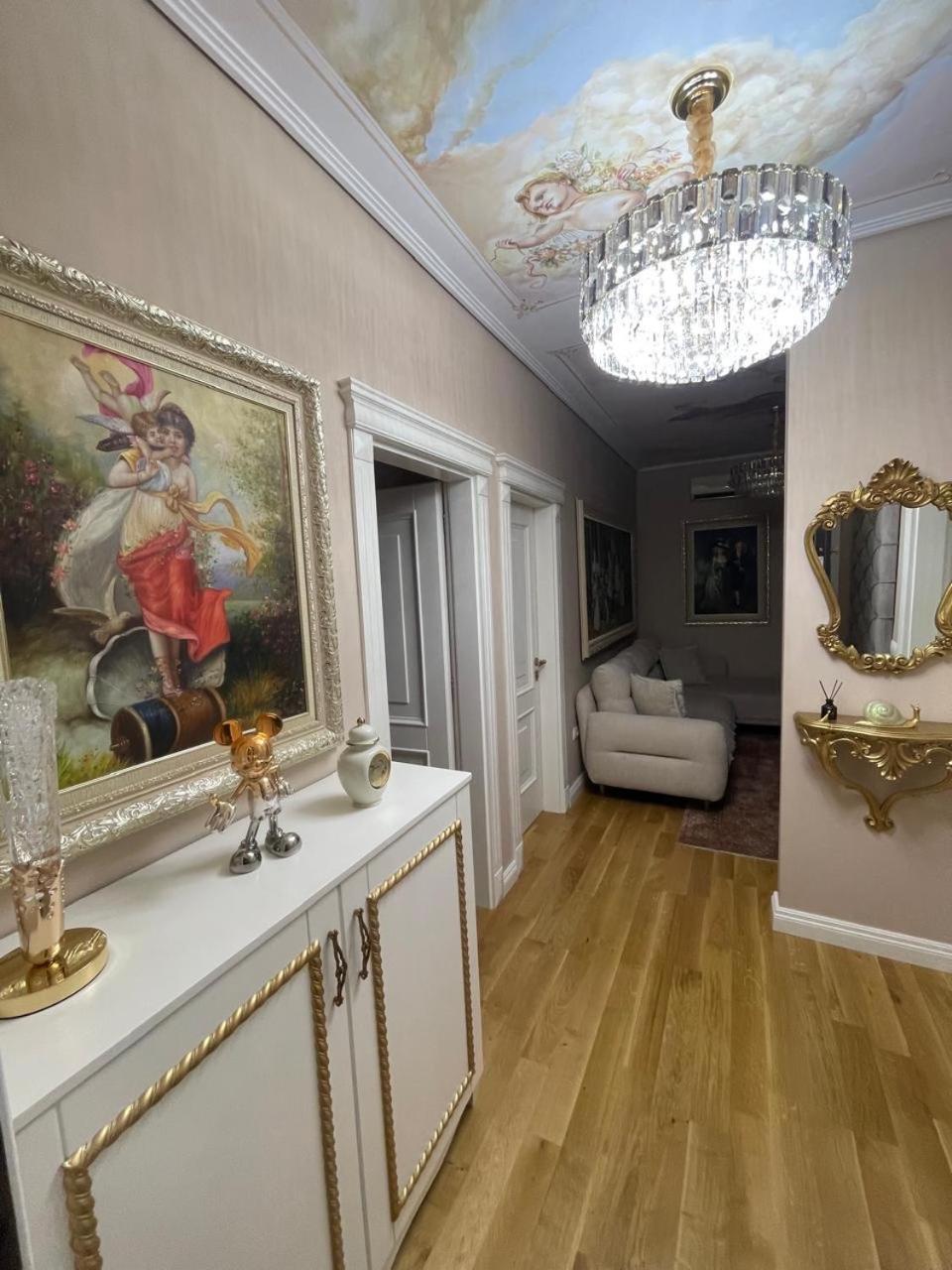 טיראנה Deoni Apartment Luxury מראה חיצוני תמונה