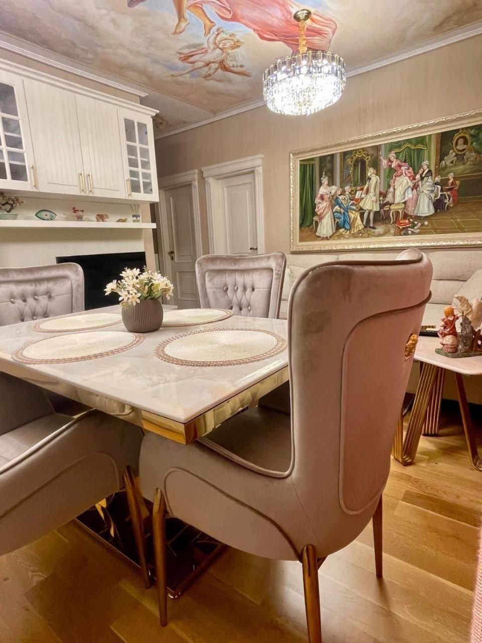 טיראנה Deoni Apartment Luxury מראה חיצוני תמונה