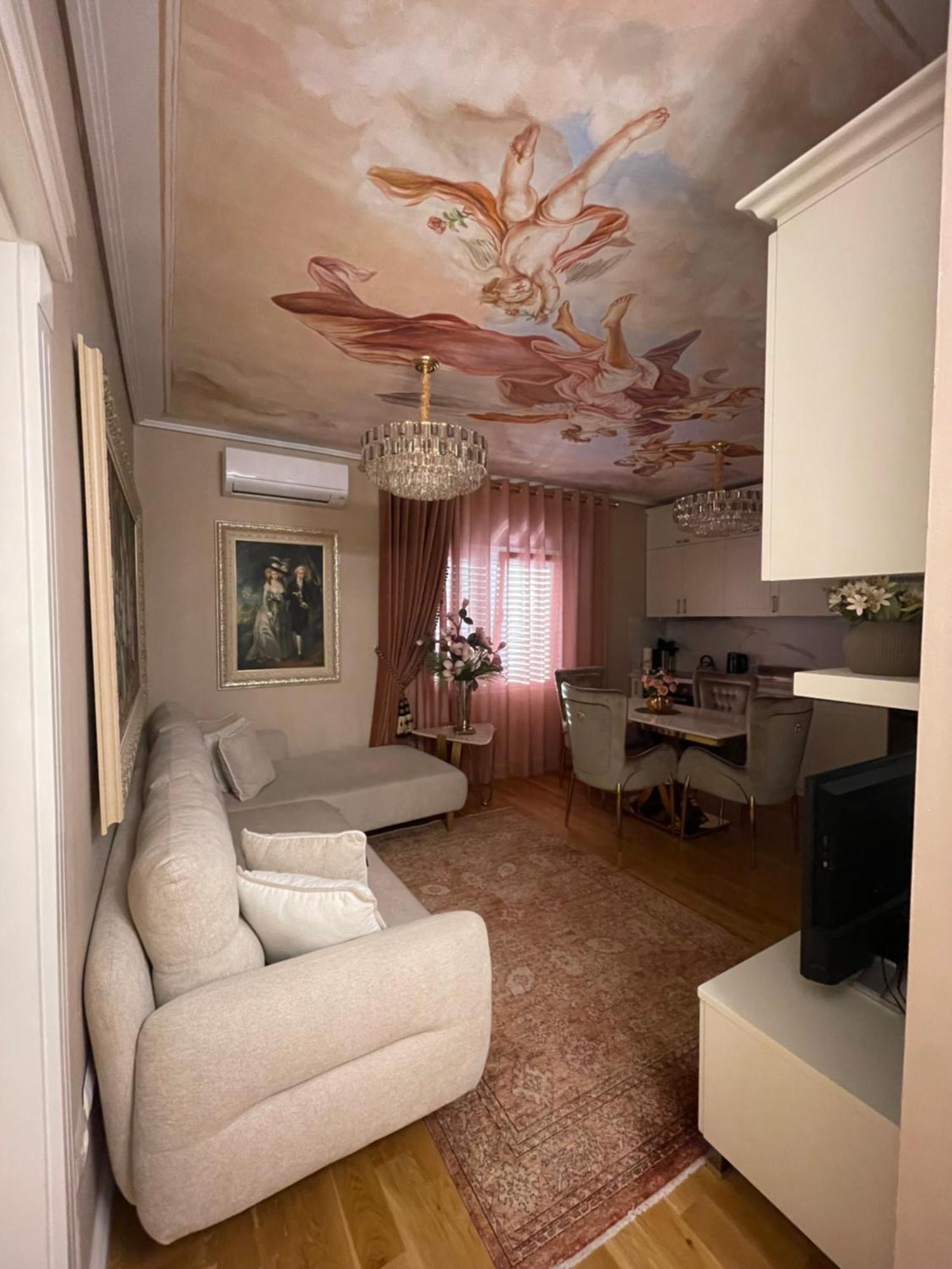 טיראנה Deoni Apartment Luxury מראה חיצוני תמונה