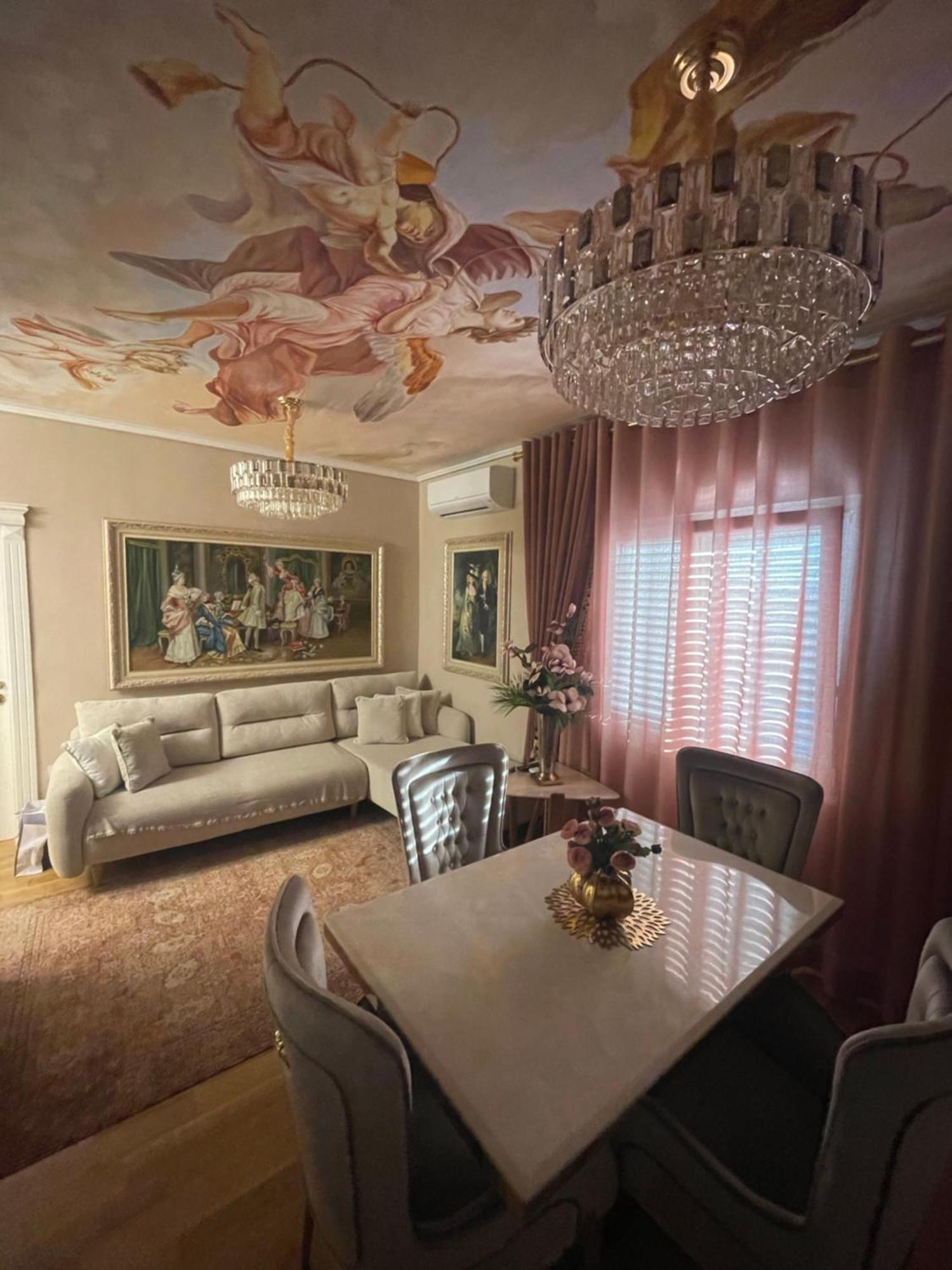 טיראנה Deoni Apartment Luxury מראה חיצוני תמונה
